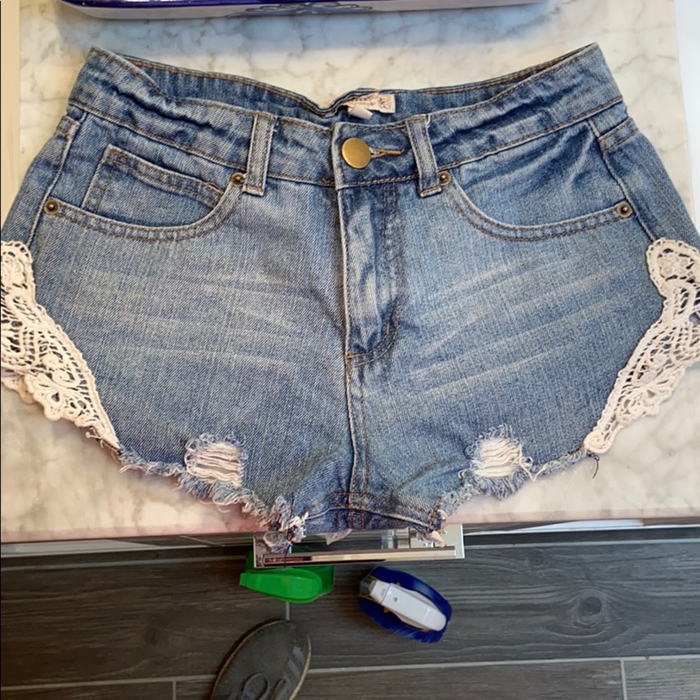 Vintage jean shorts